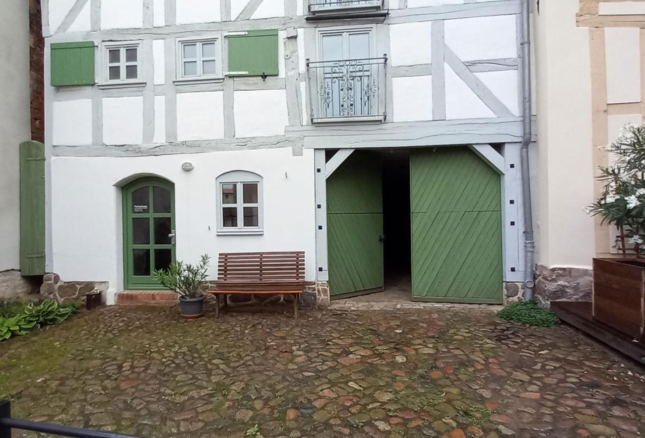 Brezelhaus Villa Tangermünde Buitenkant foto